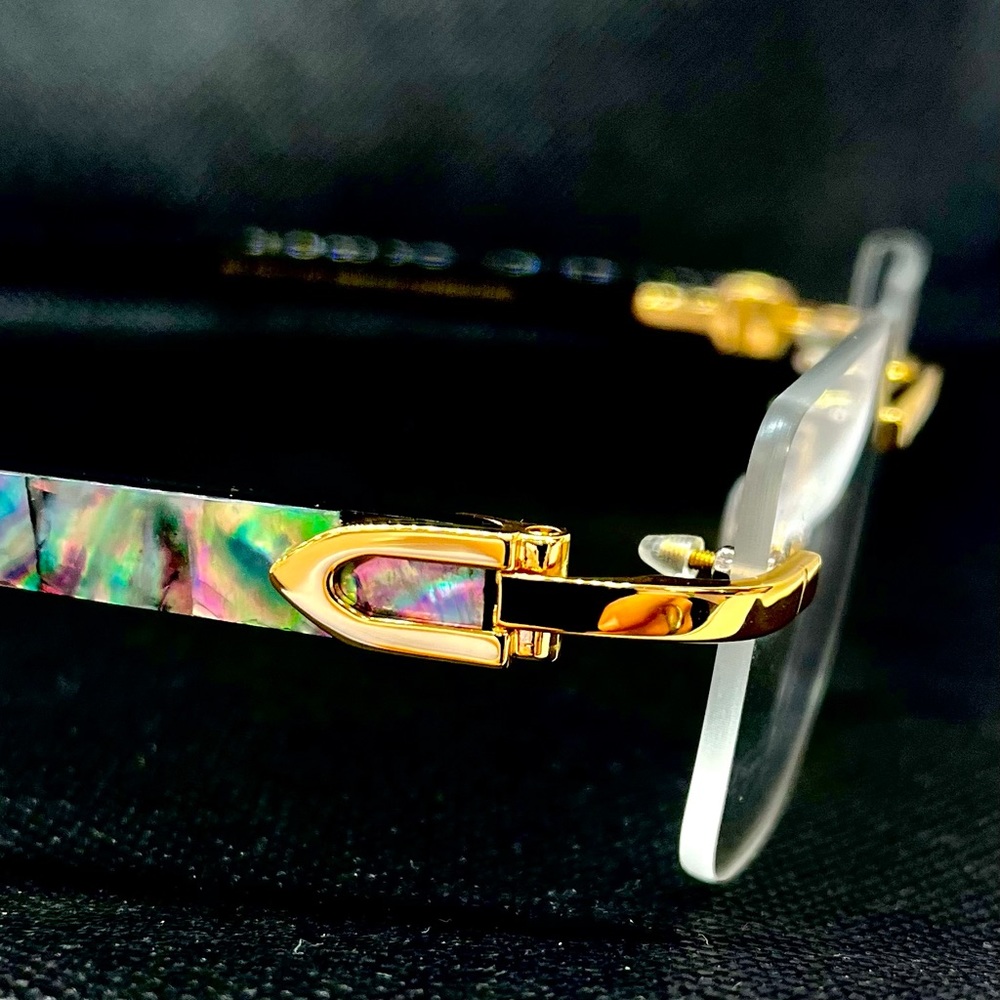 Custom made luxury rimless frame